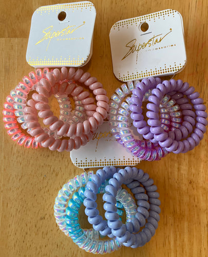 Superstar Hair Coils- Set of 4