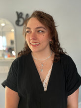 Load image into Gallery viewer, Silver Lock &amp; Key Necklace