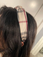 Load image into Gallery viewer, Check Inspired Headband