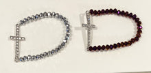 Load image into Gallery viewer, Cross Stretch Bracelet