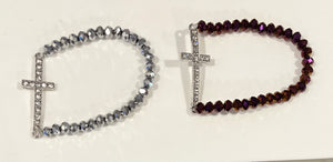 Cross Stretch Bracelet