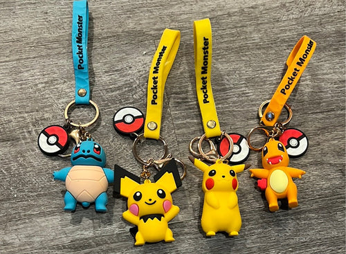 Just for Fun- Pokémon Keychains/Wristlet
