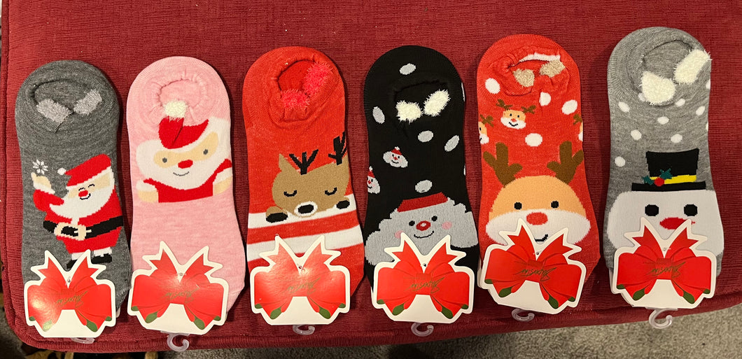 Ankle Christmas Socks