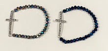 Load image into Gallery viewer, Cross Stretch Bracelet