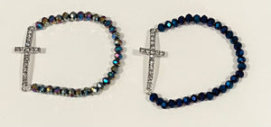 Cross Stretch Bracelet