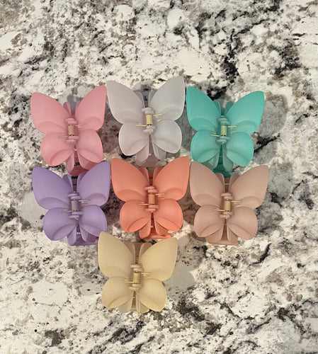 Butterfly Hair Claw Clip