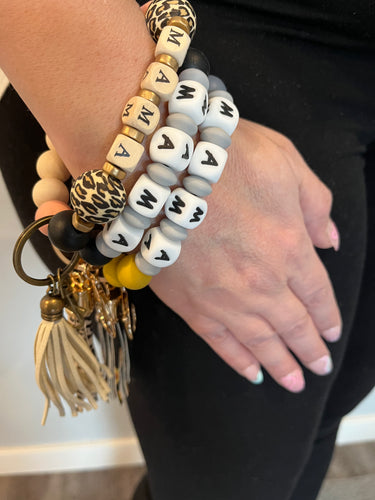 Mama Silicone Bracelets - Key Holder