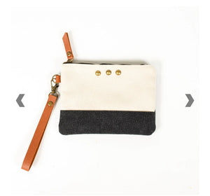 Sadie Two Tone Wristlet