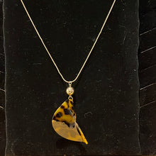 Load image into Gallery viewer, Leopard Long Swirl Drop Necklace