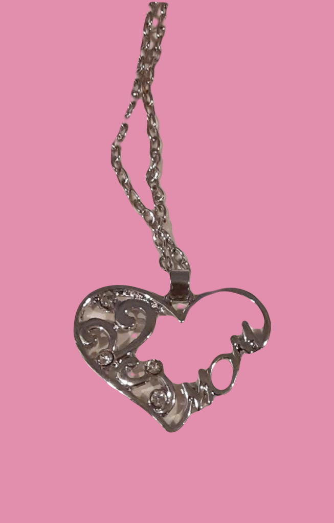 Mom Heart Necklace