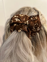 Load image into Gallery viewer, LV Inspired Silky 2 pack of Scrunchies