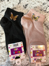 Load image into Gallery viewer, Butterfly Anklet Sock