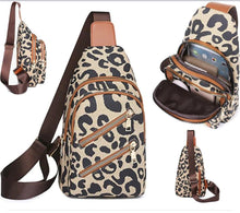 Load image into Gallery viewer, Leopard Crossbody Bag