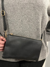 Load image into Gallery viewer, Faux Leather Clutch/Crossbody