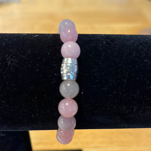 Pink & Grey Bracelet