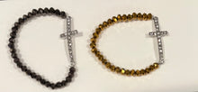 Load image into Gallery viewer, Cross Stretch Bracelet