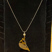 Load image into Gallery viewer, Leopard Long Swirl Drop Necklace