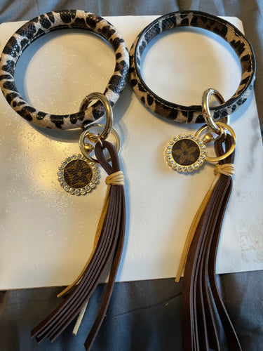 Inspired Leopard Bracelet/Keychains