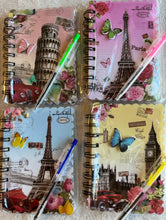 Load image into Gallery viewer, Paris Theme Mini Notepad