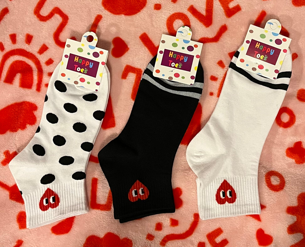 Heart Eye Socks