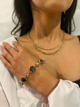 Load image into Gallery viewer, Black &amp; Gold Neutral Bracelet