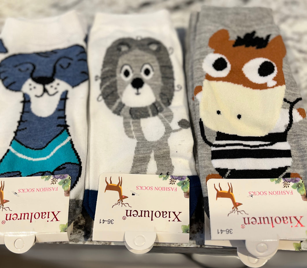 Crazy Animal Socks