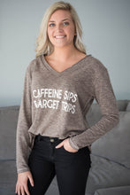 Load image into Gallery viewer, Caffeine Sips and Target Trips Tee