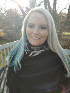 Black/Grey Headband