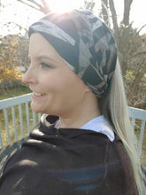 Load image into Gallery viewer, Black/Grey Headband