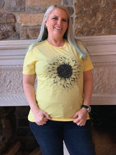 Load image into Gallery viewer, Yellow Loving Sunflower Tee